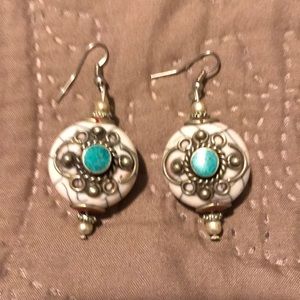 Turquoise earrings